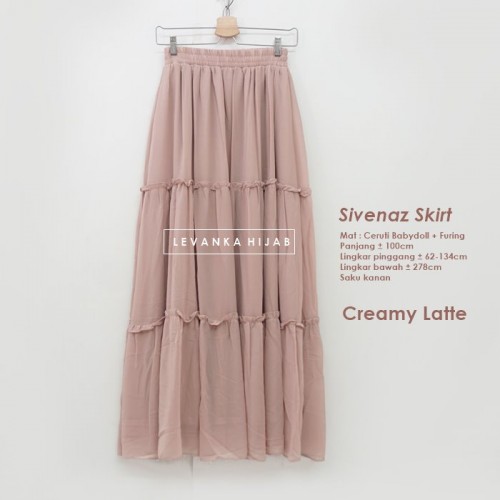 RRe-024 Sivenaz Skirt - Rok Ceruti Polos